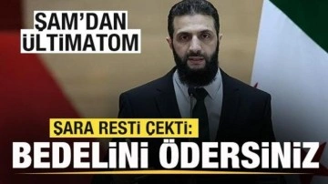 Şam’dan PYD'ye ültimatom! Şara resti çekti: Bedelini ödersiniz