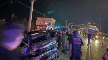 Samsun’da iki otomobil çarpıştı: 1 ölü
