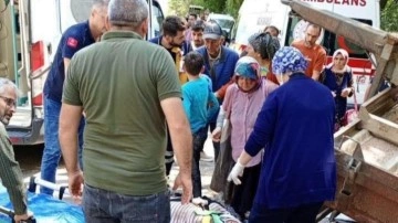 Samsun'da traktör devrildi: 3'ü ağır 6 yaralı