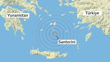 Santorini'deki binlerce depremin nedeni belli oldu