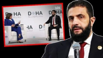 Şara'dan ABD'li sunucuya tokat gibi cevap: Kimin terörist olduğunu dünya gördü