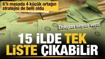 Se&ccedil;im similasyonları hız kazandı... 15 ilde tek liste &ccedil;ıkabilir
