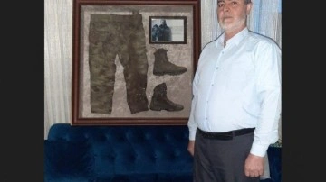 Şehit babasından se&ccedil;menlere &ccedil;ağrı! Oğlunun kıyafetini g&ouml;sterip seslendi