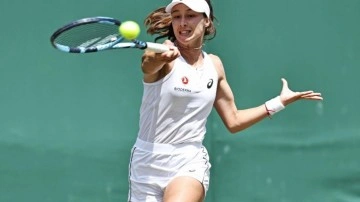 Seninle gurur duyuyoruz! Tarih yazmıştı: Zeynep Sönmez, Wimbledon'a veda etti