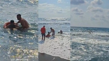 Serinlemek için denize giren çocuktan acı haber