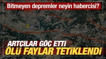 Sındırgı'daki bitmeyen depremler neyin habercisi? Artçılar göç etti ölü faylar tetiklendi
