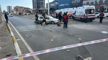 Sivas'ta feci kaza! İki otomobil çarpıştı: 1 ölü, 3 yaralı