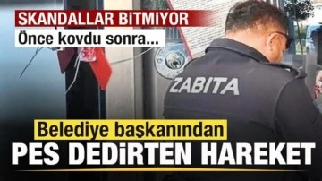 Skandallar bitmiyor! Belediye başkanından pes dedirten hareket! Önce kovdu sonra...