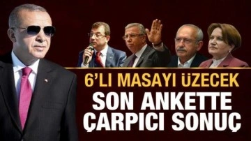 Son anketten &ccedil;arpıcı sonu&ccedil;: Erdoğan'a g&uuml;ven tam, halk kararını verdi!