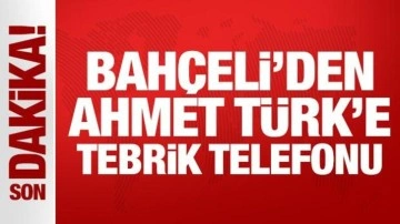 Son Dakika: Bahçeli, Ahmet Türk ile telefonda görüştü!