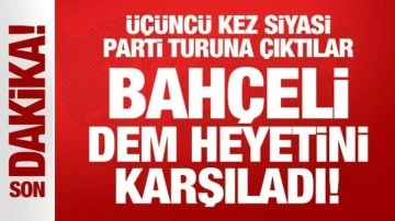 Son Dakika: Bahçeli DEM heyetini karşıladı! AK Parti-DEM görüşmesi için tarih belli oldu