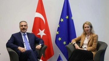 Son dakika: Bakan Fidan'dan kritik AB görüşmesi! Üst düzey isimle bir araya geldi