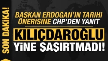 Son dakika: Başkan Erdoğan'ın 'baş&ouml;rt&uuml;s&uuml;' teklifine CHP'den ilk tepki!