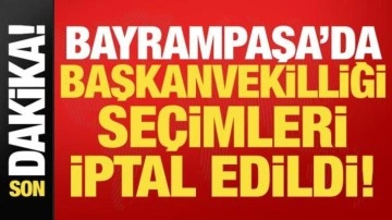 Son dakika: Bayrampaşa Belediyesi başkanvekilliği seçimleri iptal edildi!