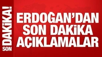 Son Dakika: Cumhurbaşkanı Erdoğan'dan barış mesajı