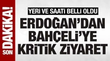 Son dakika: Cumhurbaşkanı Erdoğan ile Bahçeli görüşecek