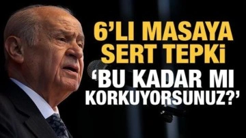 Son Dakika: Devlet Bah&ccedil;eli'den aday eleştirilerine sert yanıt: Bu kadar mı korkuyorsunuz!