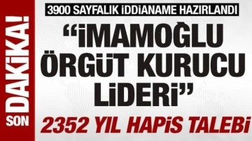 SON DAKİKA: Ekrem İmamoğlu ve İBB'ye yönelik 3 bin 900 sayfalık iddianame hazırlandı