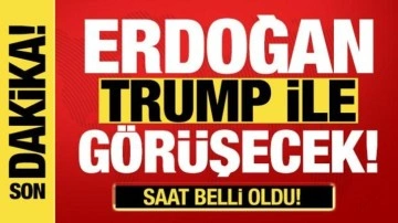 Son dakika: Erdoğan bugün Trump ile görüşecek!