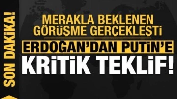 Son dakika: Erdoğan-Putin telefonda g&ouml;r&uuml;şt&uuml;! Kritik 'm&uuml;zakere' teklifi