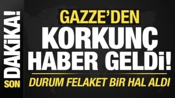 Son dakika: Filistin'den korkunç haber geldi! Durum felaket bir hal aldı...
