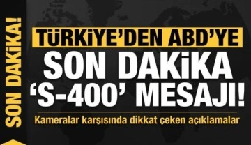 Son dakika: İbrahim Kalın'dan ABD'ye dikkat &ccedil;eken S-400 mesajı!