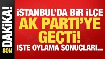 Son dakika: İstanbul'da Gaziosmanpaşa Belediyesi AK Parti'ye geçti! İşte oylama sonuçları