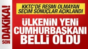 Son dakika: KKTC'nin yeni Cumhurbaşkanı Tufan Erhürman oldu