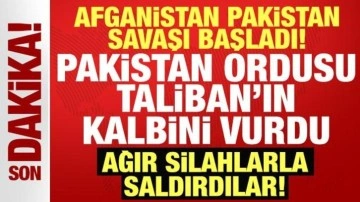 Son dakika: Pakistan Afganistan'ın kalbini vurdu! Taliban'dan açıklama geldi...