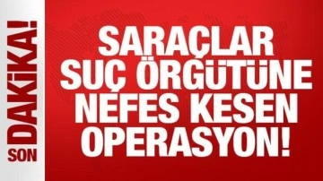 Son Dakika: Saraçlar suç örgütüne nefes kesen operasyon: 23 tutuklama
