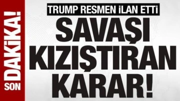 SON DAKİKA: Trump'tan savaşı kızıştıran karar: Ukrayna'ya silah gönderecekler