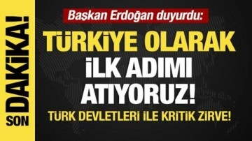 Son dakika... Başkan Erdoğan Azerbaycan'da! Türk dünyasına hitap etti!
