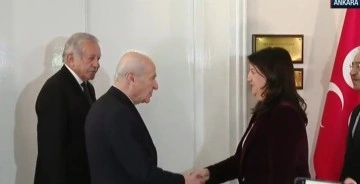 SON DAKİKA... DEM heyeti MHP lideri Devlet Bahçeli&apos;yi ziyaret ediyor