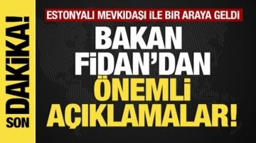 Son dakika... Hakan Fidan'dan önemli açıklamalar!