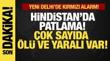 Son dakika... Hindistan’da patlama! Çok sayıda ölü ve yaralı var!