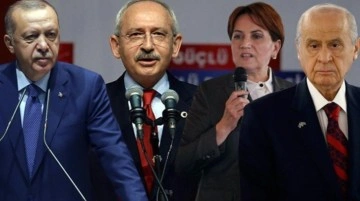 Son se&ccedil;im anketinde rakamlar birbirine &ccedil;ok yakın! Sonucu HDP'nin tutumu belirleyecek