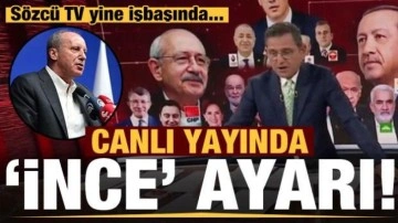 S&ouml;zc&uuml; TV'den Muharrem İnce'ye sans&uuml;r: Ekrandan resmini anketten ismini sildiler...