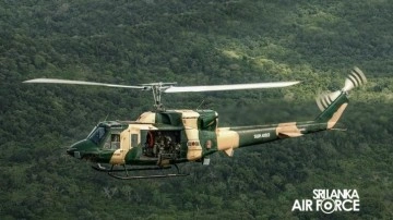 Sri Lanka'da helikopter yere çakıldı... Kazada 6 kişi öldü!