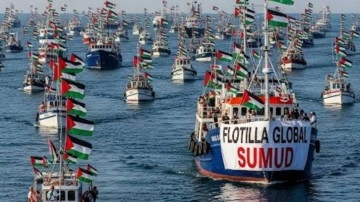 Sumud Filosu'ndan dünyaya çağrı: Tüm ülkeler savaş gemisi göndersin