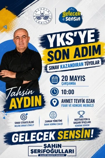 Tahsin Aydın YKS Semineri 20 Mayıs'ta
