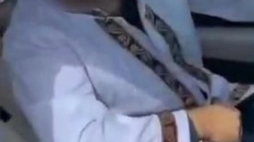 Takke ve cübbe giyip drift atan sürücüye para cezası