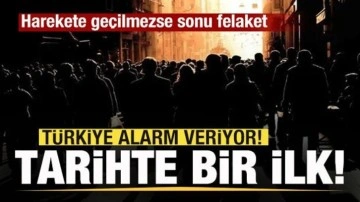 Tarihte bir ilk! Türkiye alarm veriyor! Acilen harekete geçilmeli: Sonu felaket