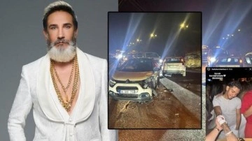 Tarık Mengüç'ün oğlu trafik kazası geçirdi