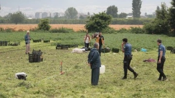 Tarlada &ccedil;alışırken yıldırım isabet eden kadın iş&ccedil;i &ouml;ld&uuml;
