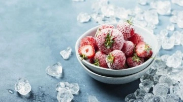 Taze &ccedil;ilek dondurucuda nasıl saklanır?