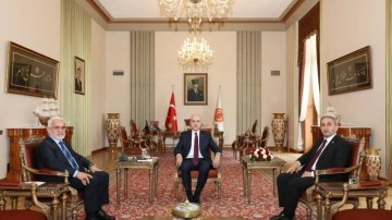 TBMM Başkanı Kurtulmuş, HÜDA PAR Genel Başkanı Yapıcıoğlu'nu kabul etti
