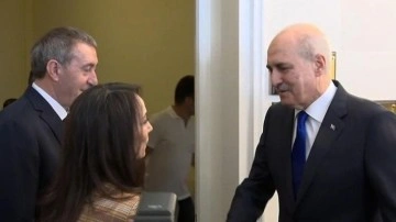 TBMM Başkanı Kurtulmuş'tan DEM Parti'ye ziyaret