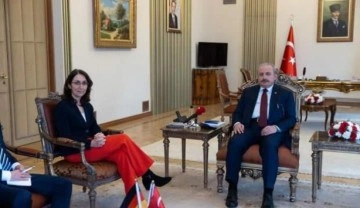 TBMM Başkanı Şentop, Almanya Federal Meclis Başkan Vekili &Ouml;zoğuz'la g&ouml;r&uuml;şt&uuml;
