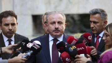 TBMM'deki '&ccedil;eki&ccedil;li şov' yapan CHP'li Milletvekili'ne Mustafa Şentop'ta