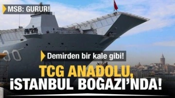 TCG ANADOLU&rsquo;nun KATS Sistemi test edildi... Muharebe koşullarına en uygun şekilde yapıldı!